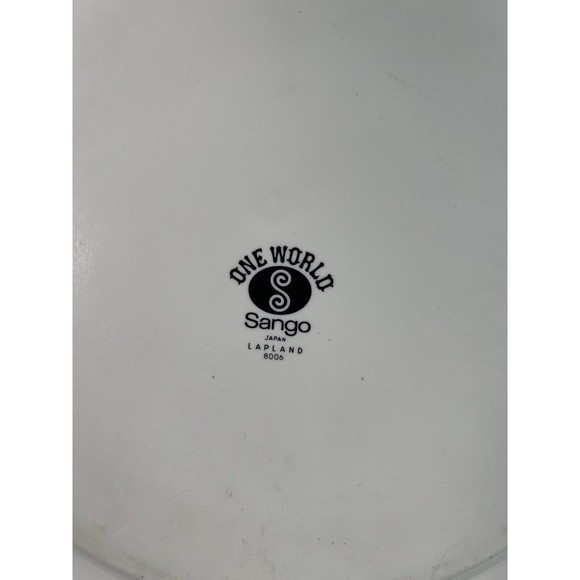 5 Pcs Dinnerware Set Of‎ Sango Japan One World Lapland Blue 8006 EUC - Picture 11 of 11